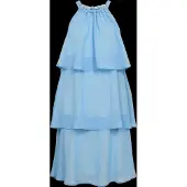 Numph Nuannabelle Dress - Blue - 40
