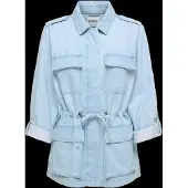 ONLY Onlkenya L/S Utility Dnm Jkt Akm - Blue - XS