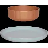 OYOY MINI Pullo Plate & Bowl - Set Of 2 - Multi/patterned - Ø 20 CM x 20