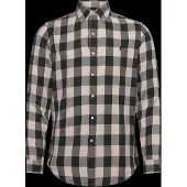 Ralph Lauren Custom Fit Plaid Double-Faced Shirt - Black - S