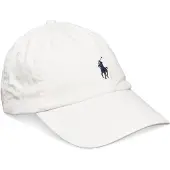 Ralph Lauren The Iconic Cotton Chino Ball Cap - White - ONE SIZE
