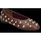 Pieces Pckaroline Stud Ballerina Hg - Brown - 39