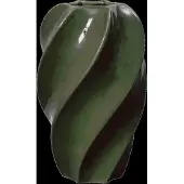 Broste Copenhagen Odette Vase - Green - H 24CM