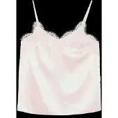 Rosemunde Silk Strap Top - Cream - 42