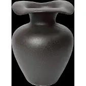 Broste Copenhagen Florentina Vase M - Black - H 32CM