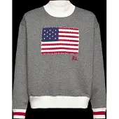 Ralph Lauren Huppari Vintage Pepper Heather Vintage Pepper Heather 130-134cm Harmaa 130-134 cm Tytöt