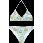 Roxy Letter Up Tri Bra Set - Multi/patterned - 176