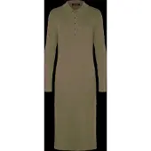 Ralph Lauren Rib-Knit Polo Dress - Green - M
