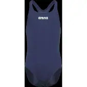 Arena Girl's Team Swimsuit Swim Pro Solid - Navy - 128