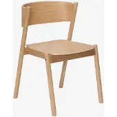 Hubsch Oblique Spisestol - ONE SIZE x 55