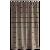 Södahl Badeforhæng Vista - Brown - 180X200CM x 200