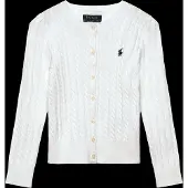 Ralph Lauren Cotton-Tp-Swt - White - 109-116