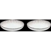 Serax High Plate M Inku By Sergio Herman Set/2 - White - Ø 23 CM