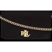 Ralph Lauren Velvet Crossbody Turn-Lock Tech Case - Black - ONE SIZE