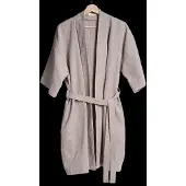 THE ORGANIC COMPANY Wellness Bathrobe - Beige - M/L