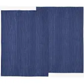 Södahl Tea Towel Line 2 Pcs - Blue - 50X70CM x 70