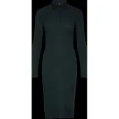 Ralph Lauren Rib-Knit Cotton-Blend Polo Dress - Navy - L