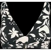 Rip Curl Topanga Geo Deep V Top - Black - S