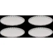 Serax Plate S Inku By Sergio Herman Set/4 - Cream - Ø 18 CM