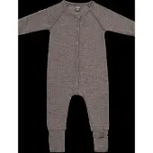 Smallstuff Night Suit, Nature Drop Needle, Merino Wool - Beige - 62