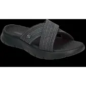 SKECHERS Go Walk Flex Sandal - Impress - Black - 39