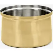Serax Ice Bucket L Brushed Steel - Gold - 10 l