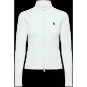 Ralph Lauren Active Cable-Knt-Sweatshirt - White - XS