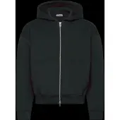 Weekday Simon Scuba Zip Hoodie - Black - S