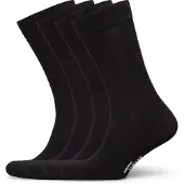 Topeco Socks 4P, Bamboo - Black - 41-45