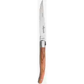 Jean Dubost Laguiole Kniv M. Oliventræsskaft - Brown - L:23CM