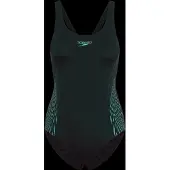 Speedo Womens Placement Muscleback - Black - 36