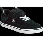 Timberland Stone Jump Low Hook & Loop Sneaker Black Suede - Black - 50