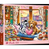 Adlibris Pappussel 500 Bitar Puppy Love - Multi/patterned - ONE SIZE