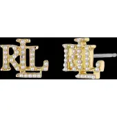 Ralph Lauren Korvakoru kulta / valkoinen