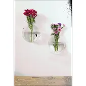 Winkee Vase - Wall Vase Dahlia (2 Stk.) - Nude - H12CM