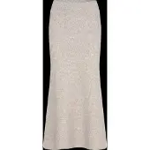 Sandro Wool Midi Skirt - Grey - 36