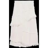 Vero Moda Vmfeline Nw 7/8 Skirt Exp - White - XL
