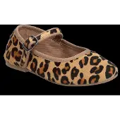 Mango Leopard-Print Leather Ballerinas - Multi/patterned - 21