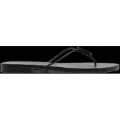 Mango Leather Sandal With Shell Detail - Black - 40