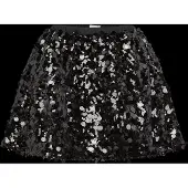 Mango Sequin Skirt - Black - ONE SIZE