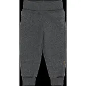 Mikk-Line Cotton Fleece Pants - Grey - 74