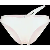Monki Strappy High Waist Bikini Bottom - Cream - XS