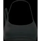 Monki Strappy Bikini Top - Black - S