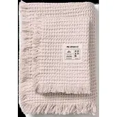 Midnatt - Perlino vohvelipyyhe 100x150 cm off-white