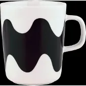 Marimekko Lokki Mug 2,5 Dl - Black - 25 CL