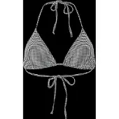 Pieces Pckia Triangle Bikini Top Bc - Multi/patterned - L