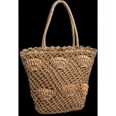 Pieces Pckalanja Shopper - Beige - ONE SIZE