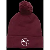 Puma Wrmlbl Removable Pom Beanie - Burgundy - ONE SIZE