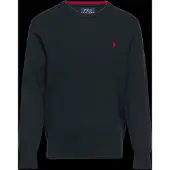 Ralph Lauren Cotton Crewneck Sweater - Navy - 88-93