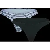 Weekday 2-Pack Mini Brazilian Bikini Bottoms - Navy - S